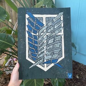 Attack on Titan Poster Scout Regiment Art for Anime Lover